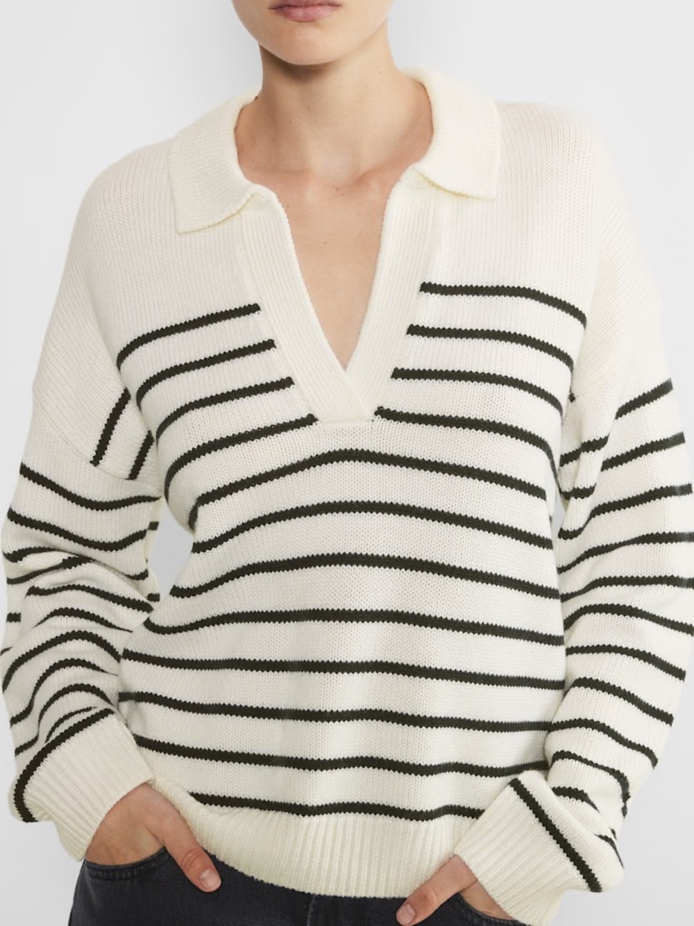 Aritzia Wilfred Clara Merino Wool Sweater